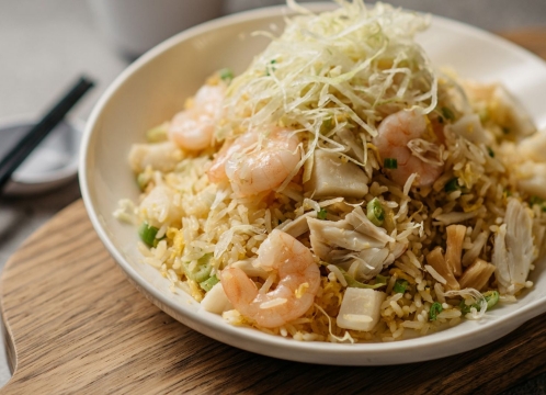 ジャンボレストランでチリクラブの夕食付き